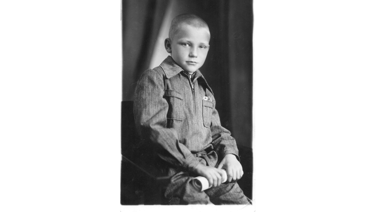 Михаил Поленов в детстве. Москва, август 1953 года. Из личного архива Михаила Поленова