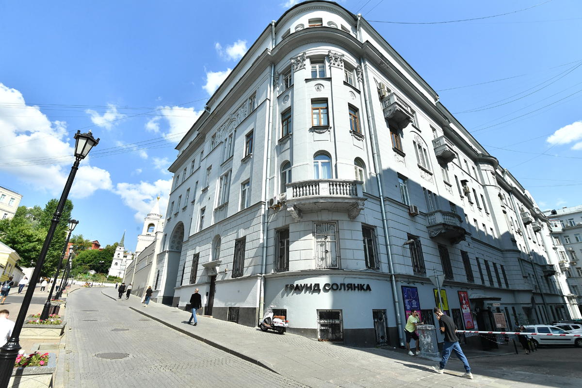 Дом на Солянке, в котором до ареста жил Павел Таллако с семьей